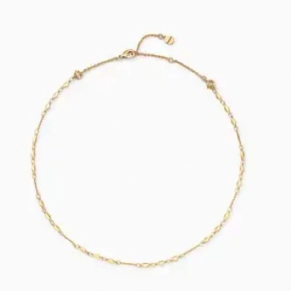 Stella & Dot | GOLD + Aqua Blue 3-in-1 Versatile Winona Layer Necklace - Picture 6 of 9